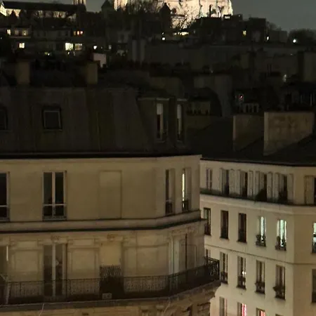 Studio Avec Vue Sur Sacre-Coeur Paris Extérieur photo